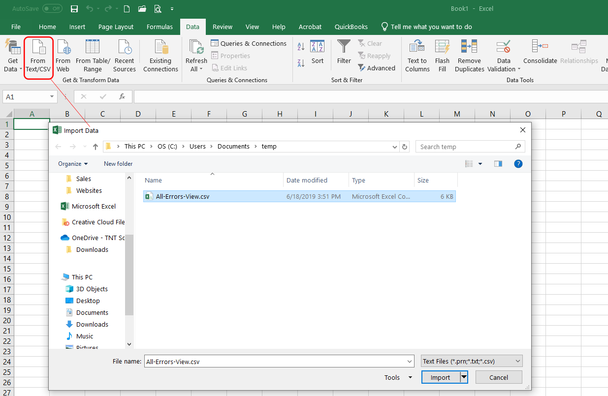 Export Event View to Excel 3